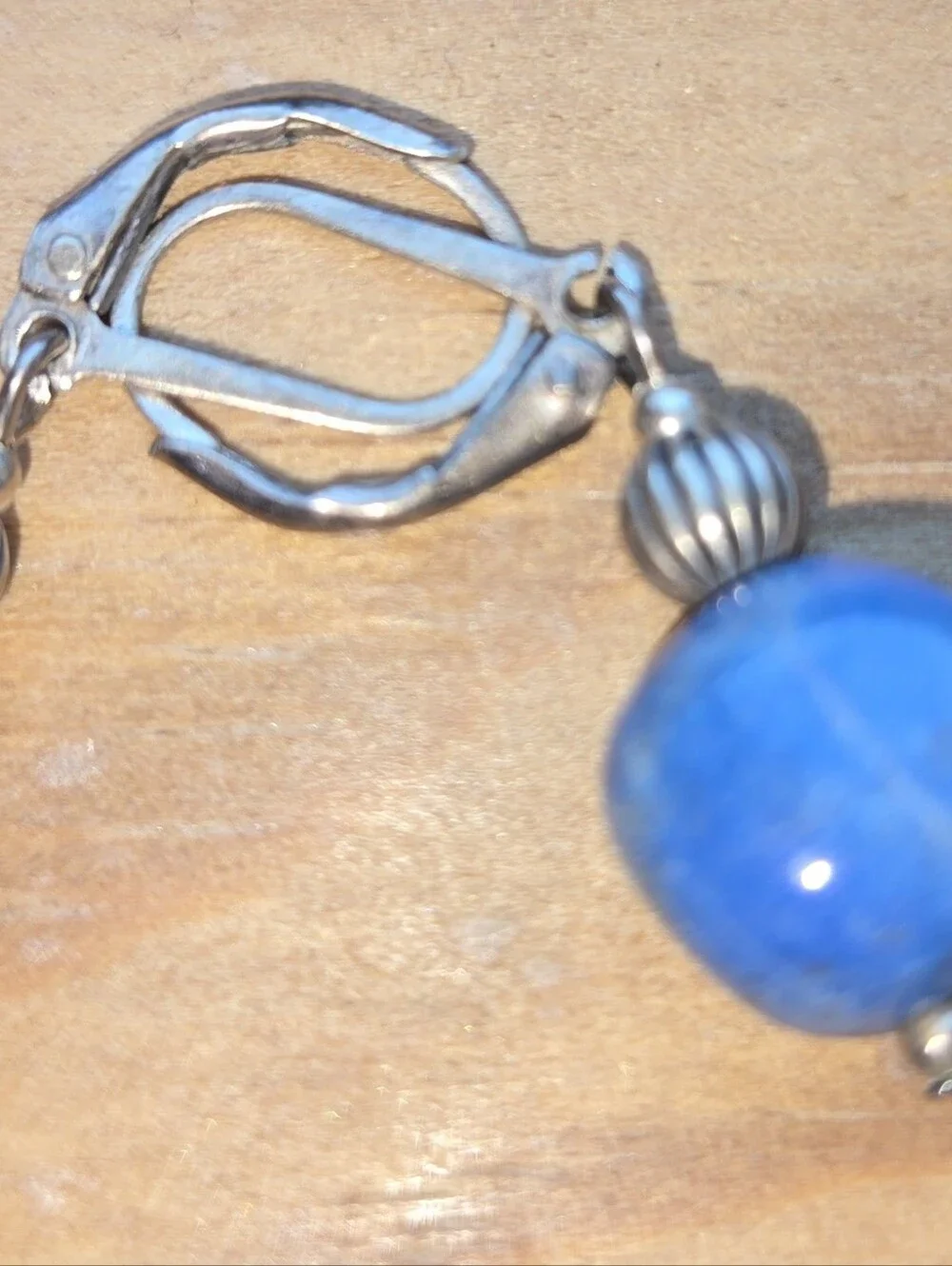 Lapis Bracelet And Earing Set